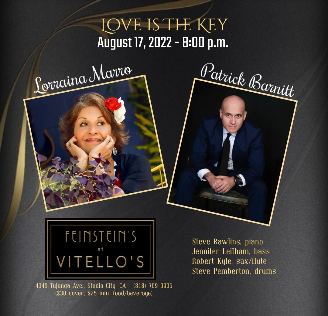Lorraina Marro & Patrick Barnitt - Love is The Key
